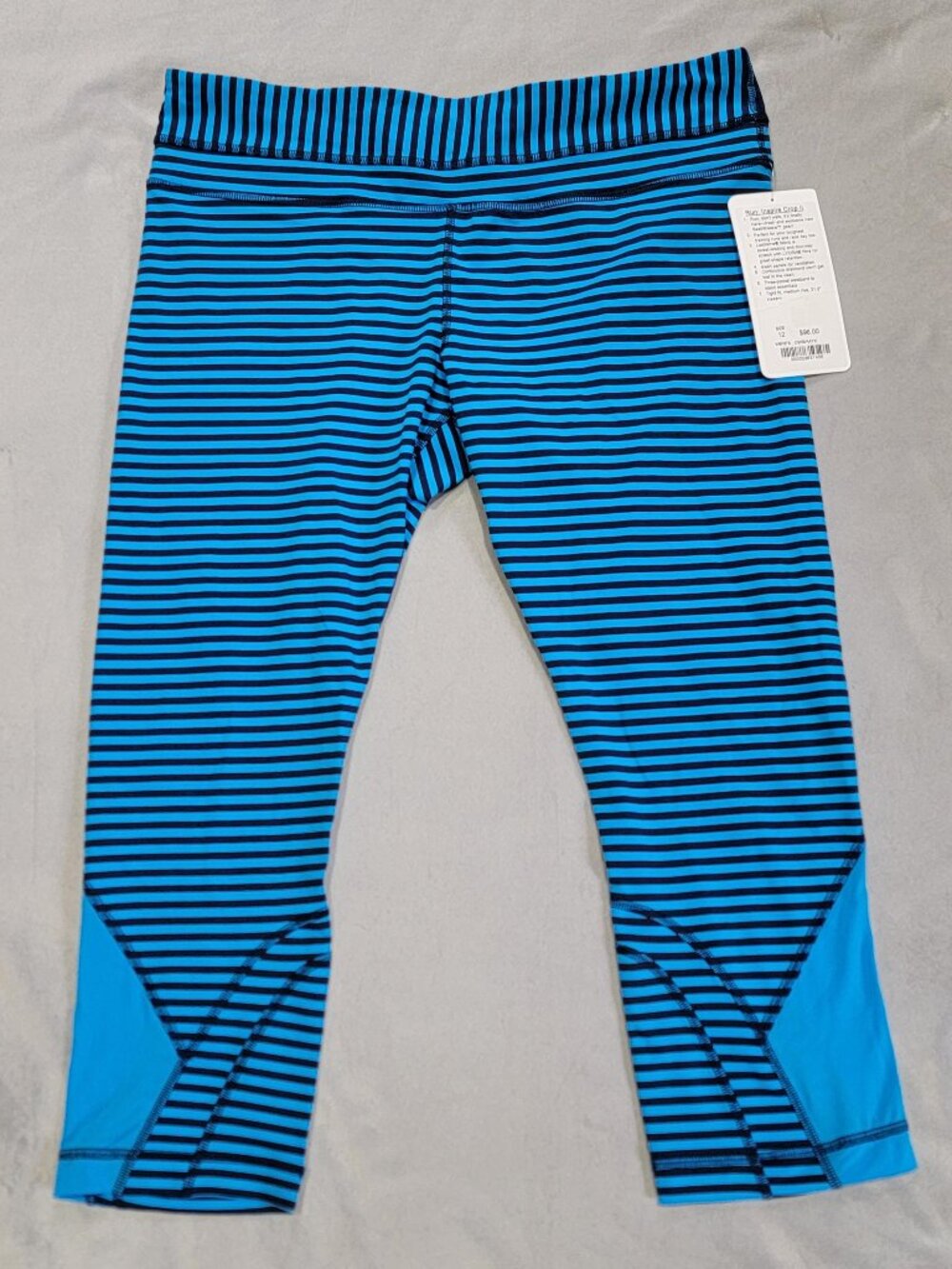 RARE Lululemon Run Inspire Crops - NWT Seawheeze Exclusive